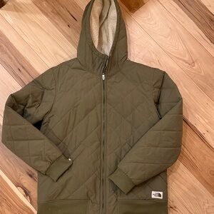 The North Face Forest Green Quilted Jacket